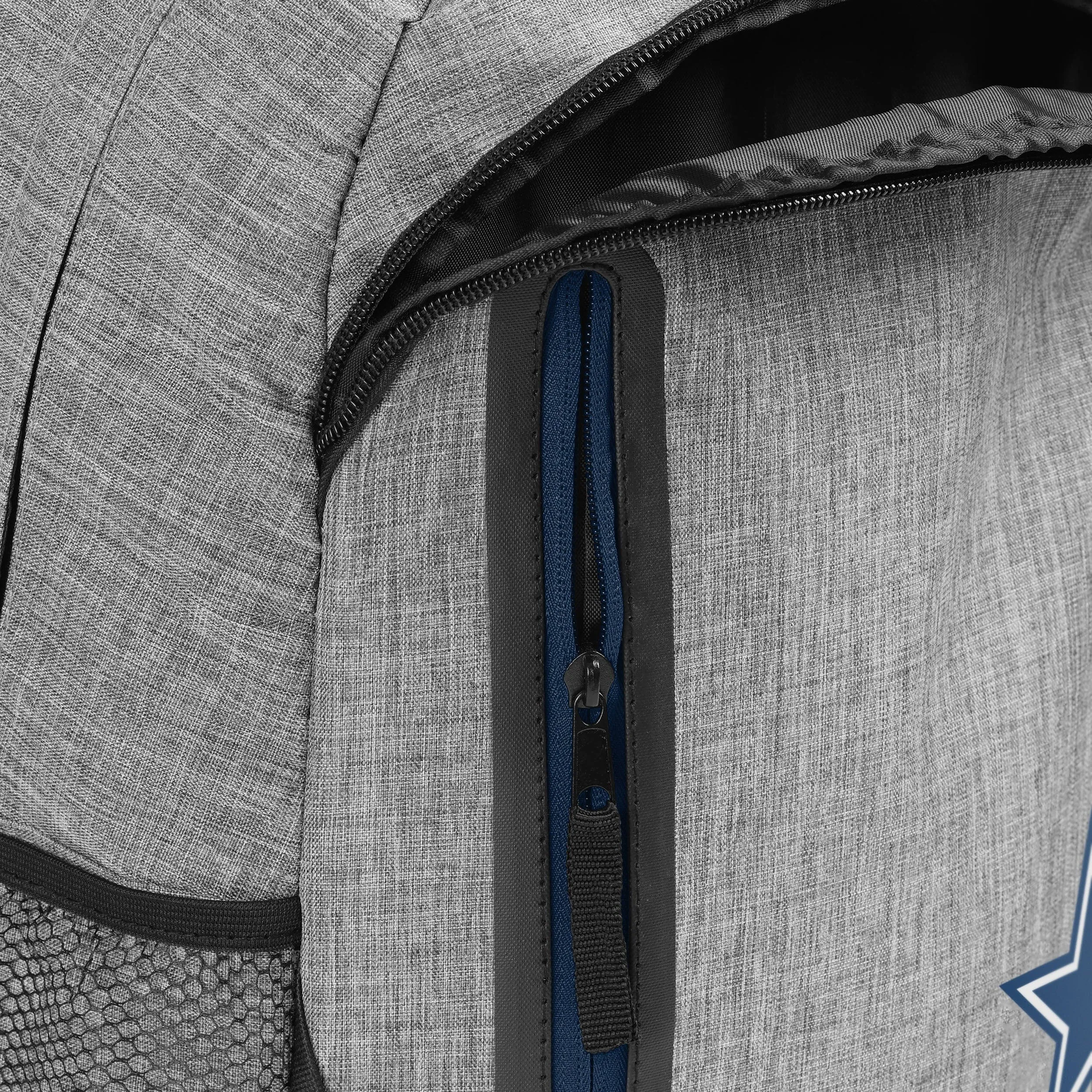 Dallas Cowboys Heather Grey Bold Color Backpack