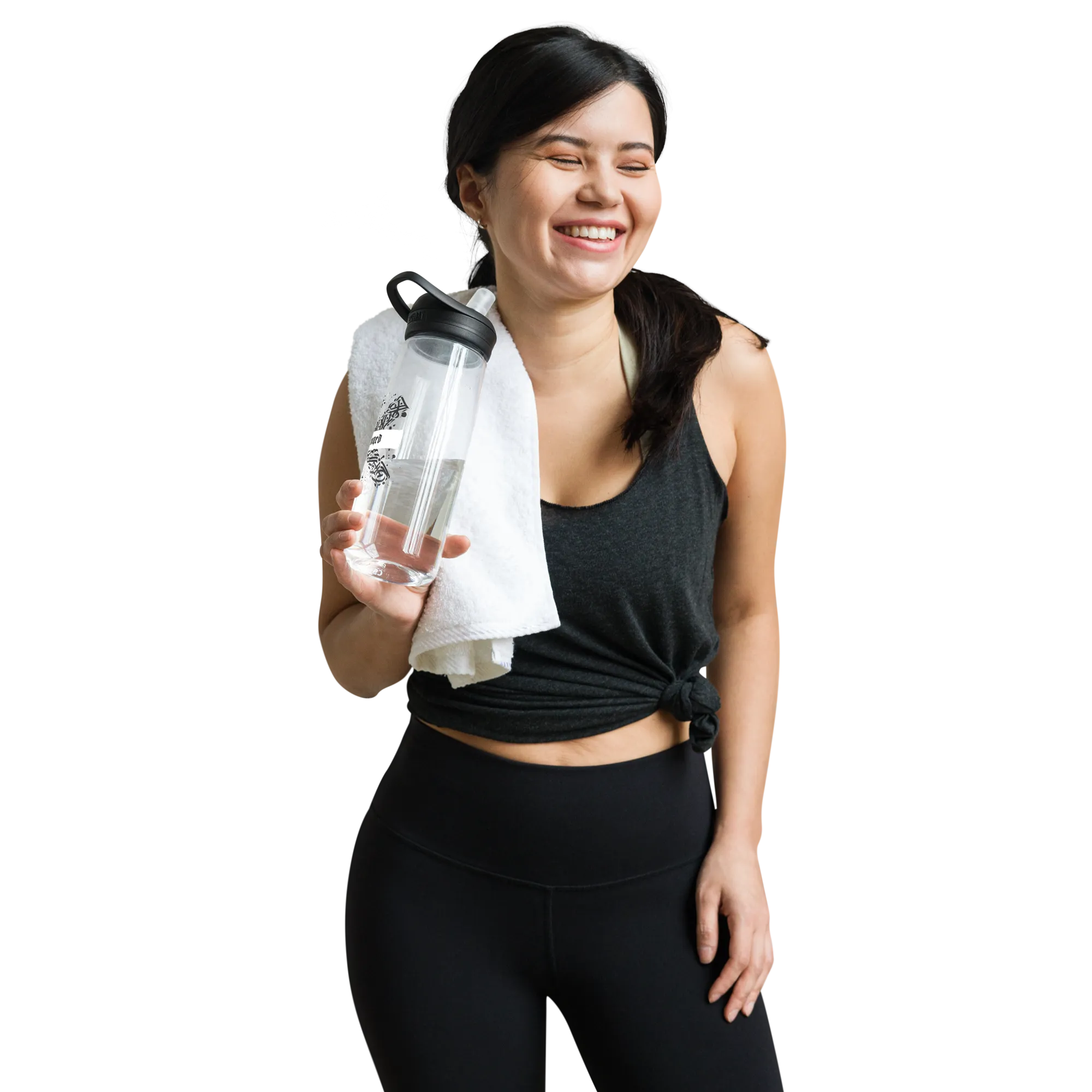 Destroyed design Sports water bottle
