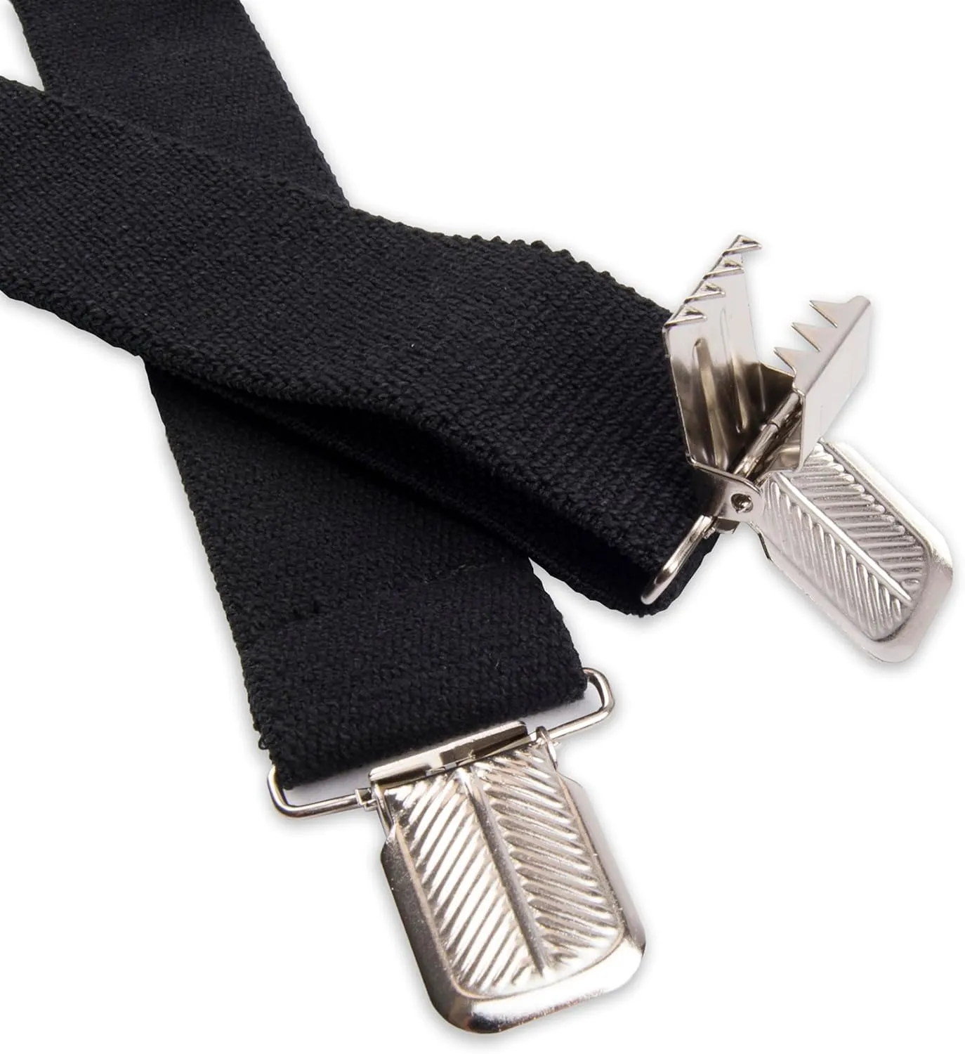 Dickies Men's 1 1/2 inch Solid Straight Clip Adjustable X Back Suspender