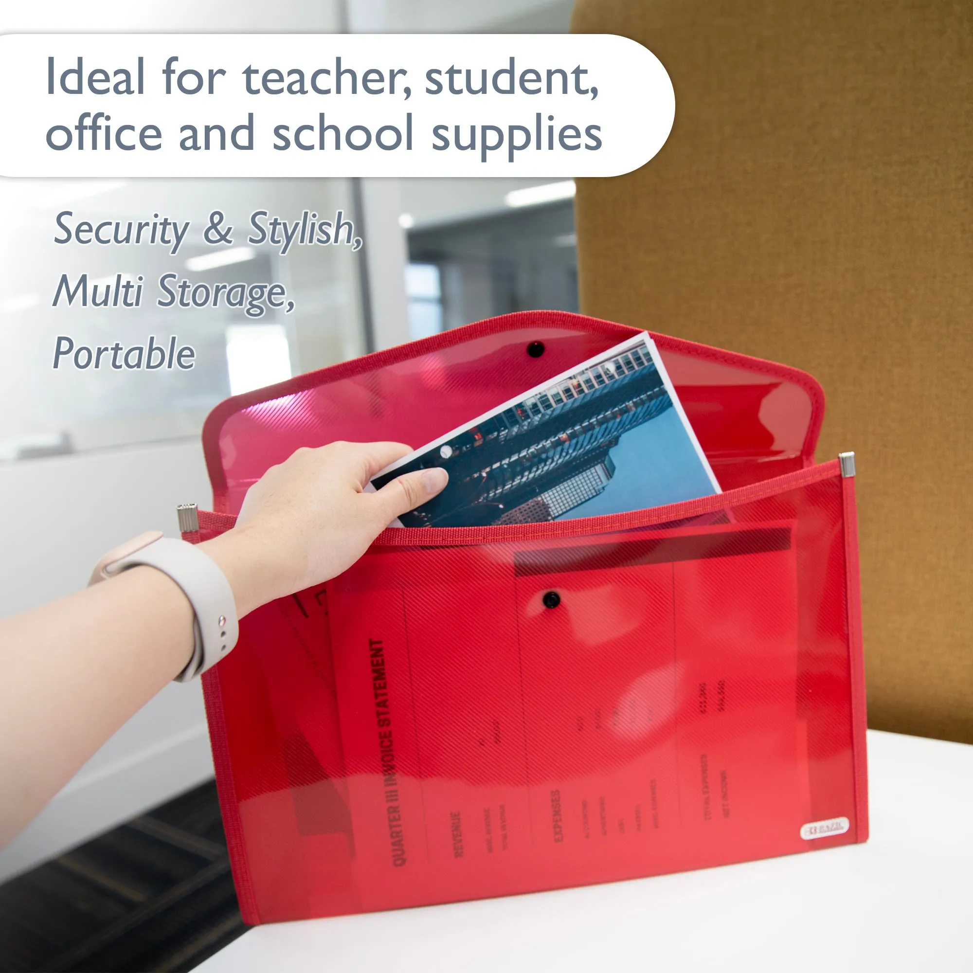 Document Holder V-Flap Legal Size