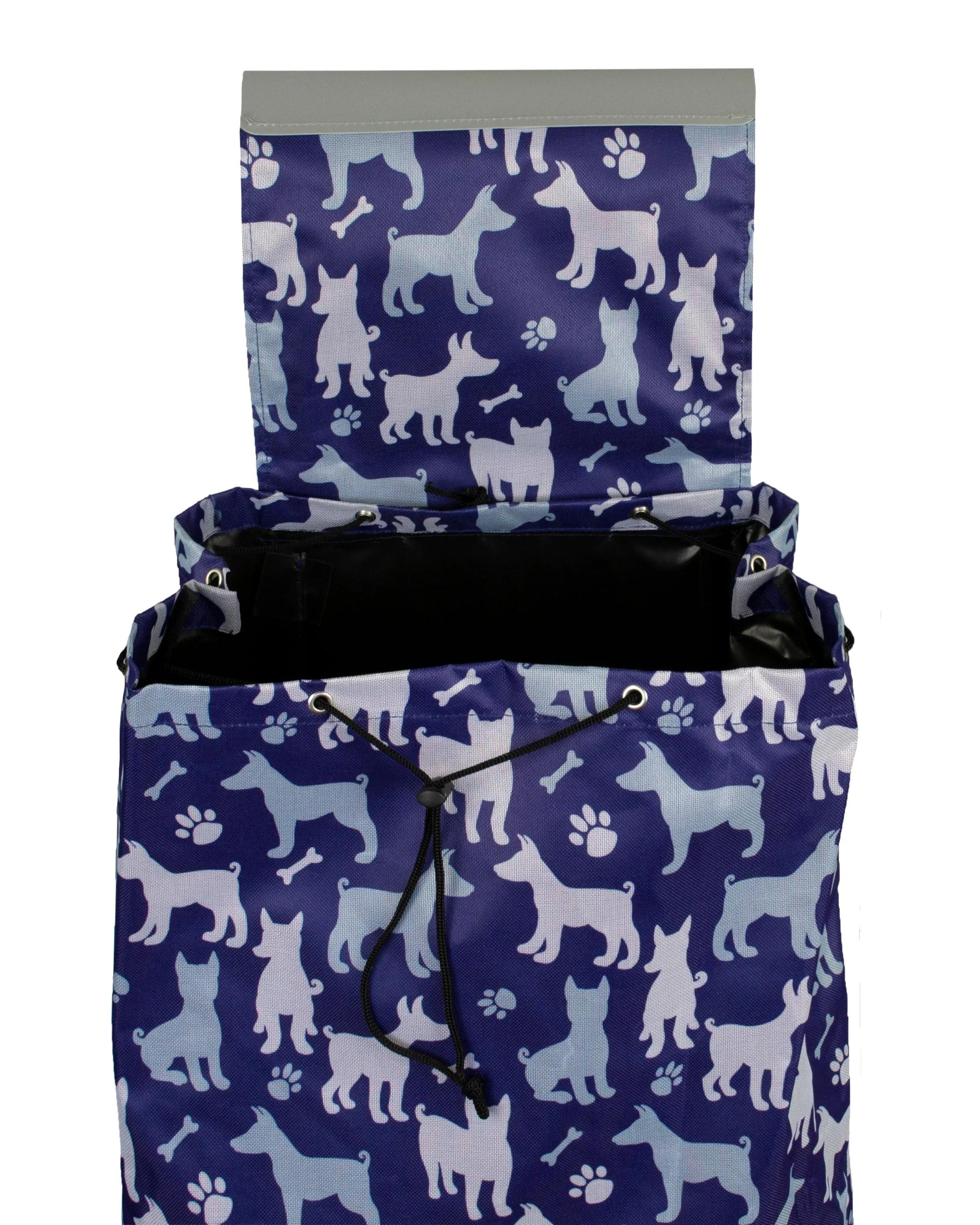 Dog Pattern Lightweight Shopping Trolley