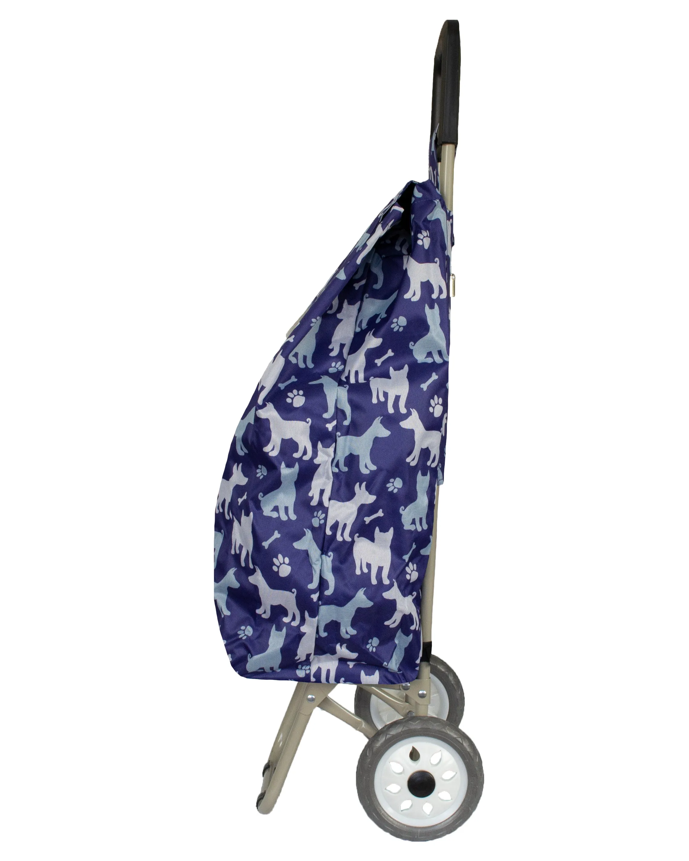 Dog Pattern Lightweight Shopping Trolley