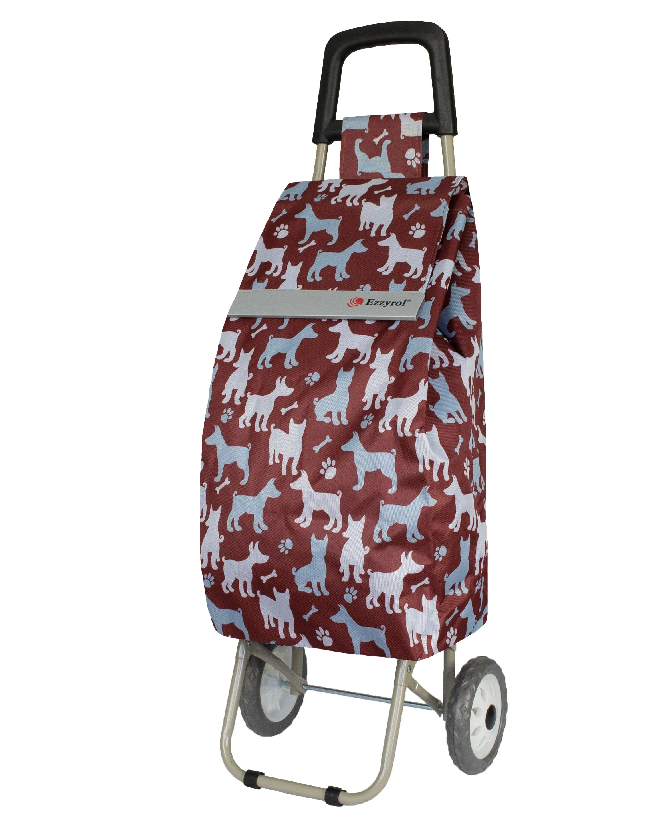 Dog Pattern Lightweight Shopping Trolley