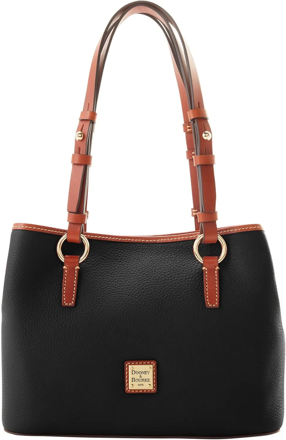 Dooney & Bourke Handbags and Accessories, Pebble Grain Leather Briana Small Shoulder Bag with Wristlet Pouch