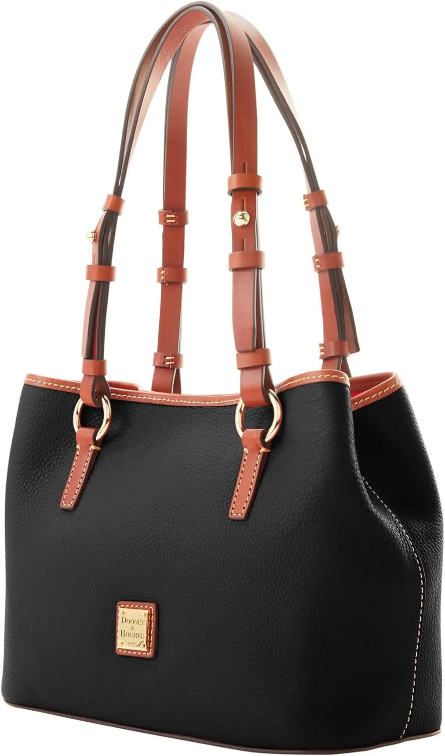 Dooney & Bourke Handbags and Accessories, Pebble Grain Leather Briana Small Shoulder Bag with Wristlet Pouch