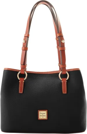 Dooney & Bourke Handbags and Accessories, Pebble Grain Leather Briana Small Shoulder Bag with Wristlet Pouch