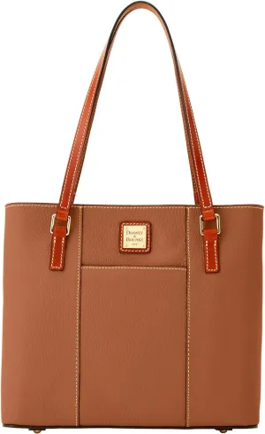Dooney & Bourke Women's Small Lexington Tote in Pebble Grain Leather, Handbag with Long Leather Shoulder Straps
