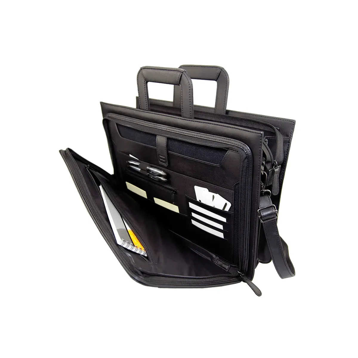 Drop Handle Briefcase