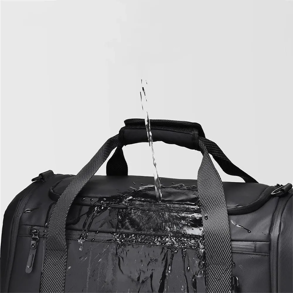 Duffle Bag Compartment Handbag Travelling Luggage Bag for Travel, Workout(Black)