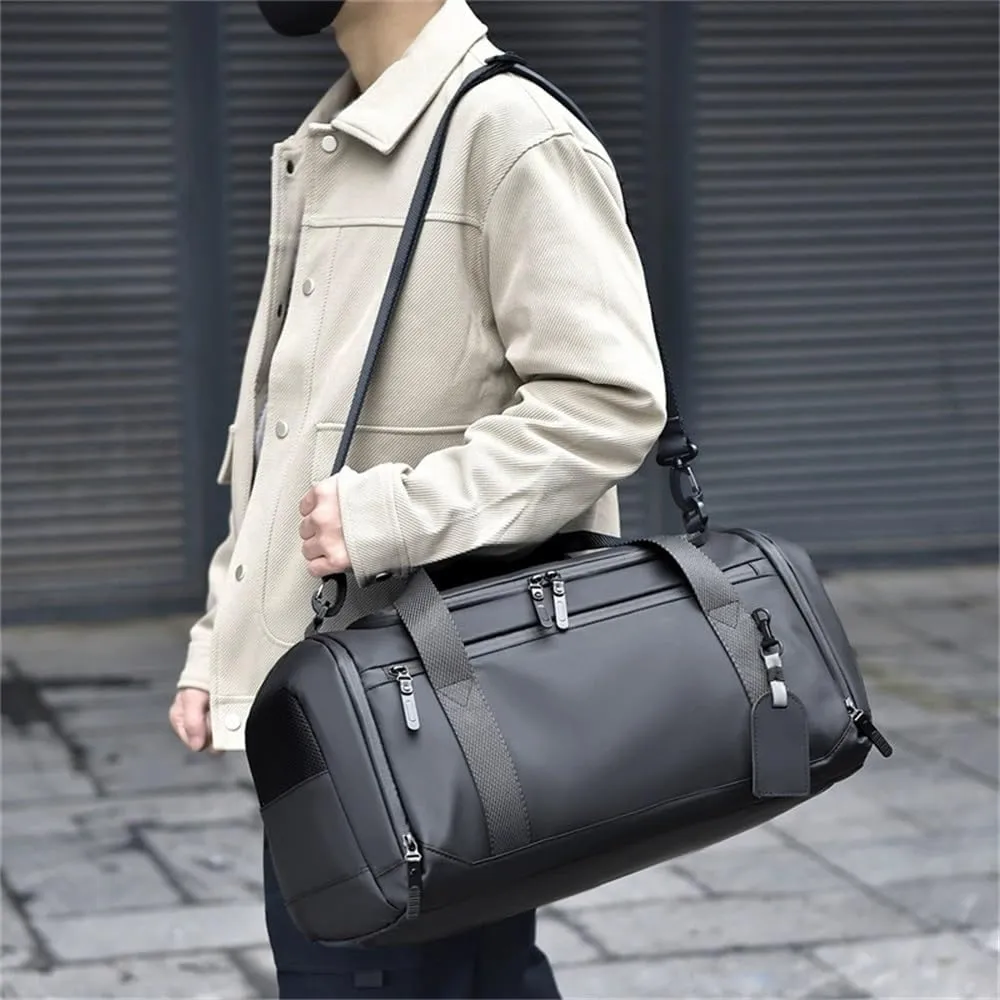 Duffle Bag Compartment Handbag Travelling Luggage Bag for Travel, Workout(Black)