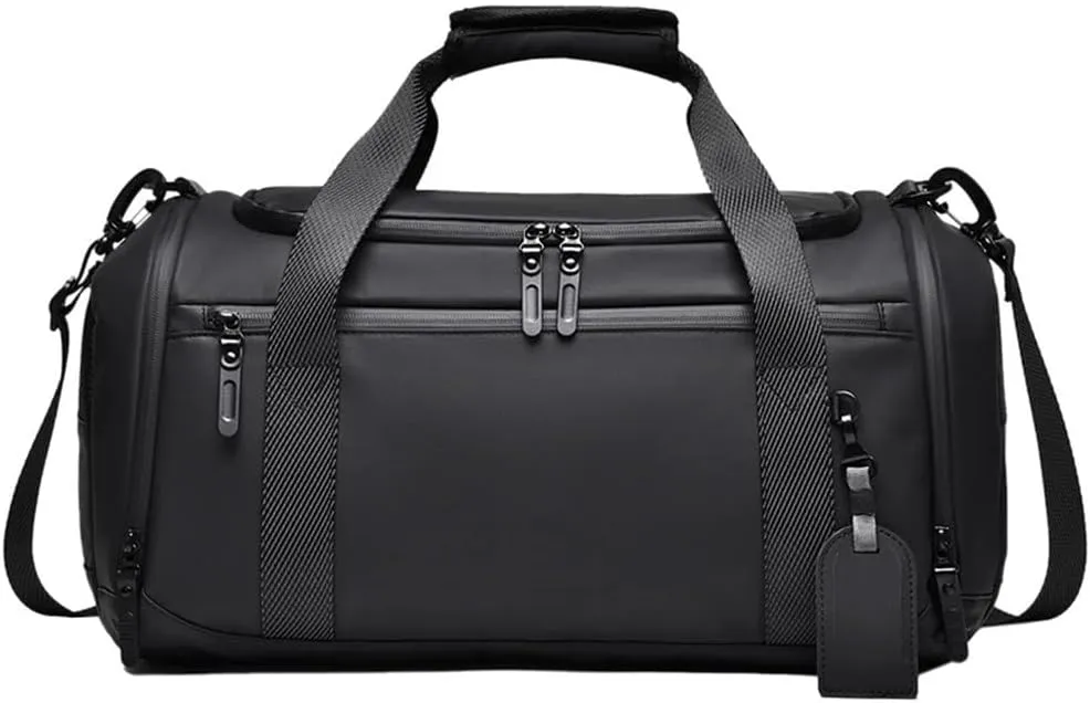 Duffle Bag Compartment Handbag Travelling Luggage Bag for Travel, Workout(Black)