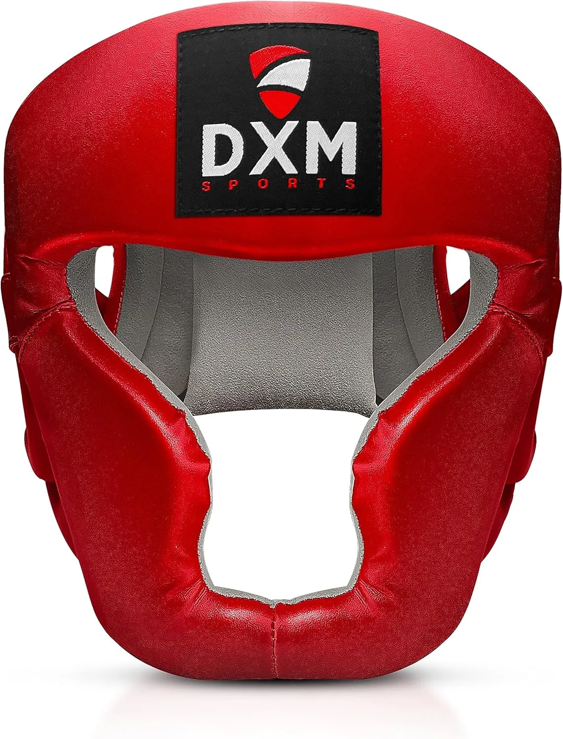 DXM SPORTS Boxing Headgear for MMA Training, Sparring Kickboxing - Adjustable Safety Head Guard for Muay Thai, Karate, Taekwondo