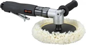 Dynabrade (RB1) 8"" Right Angle Buffer/Polisher | 5/8""-11 Spindle, 1 hp 2800 RPM Variable Speed Pneumatic Motor | Accepts 5"" to 8"" Diameter Buffing Pads