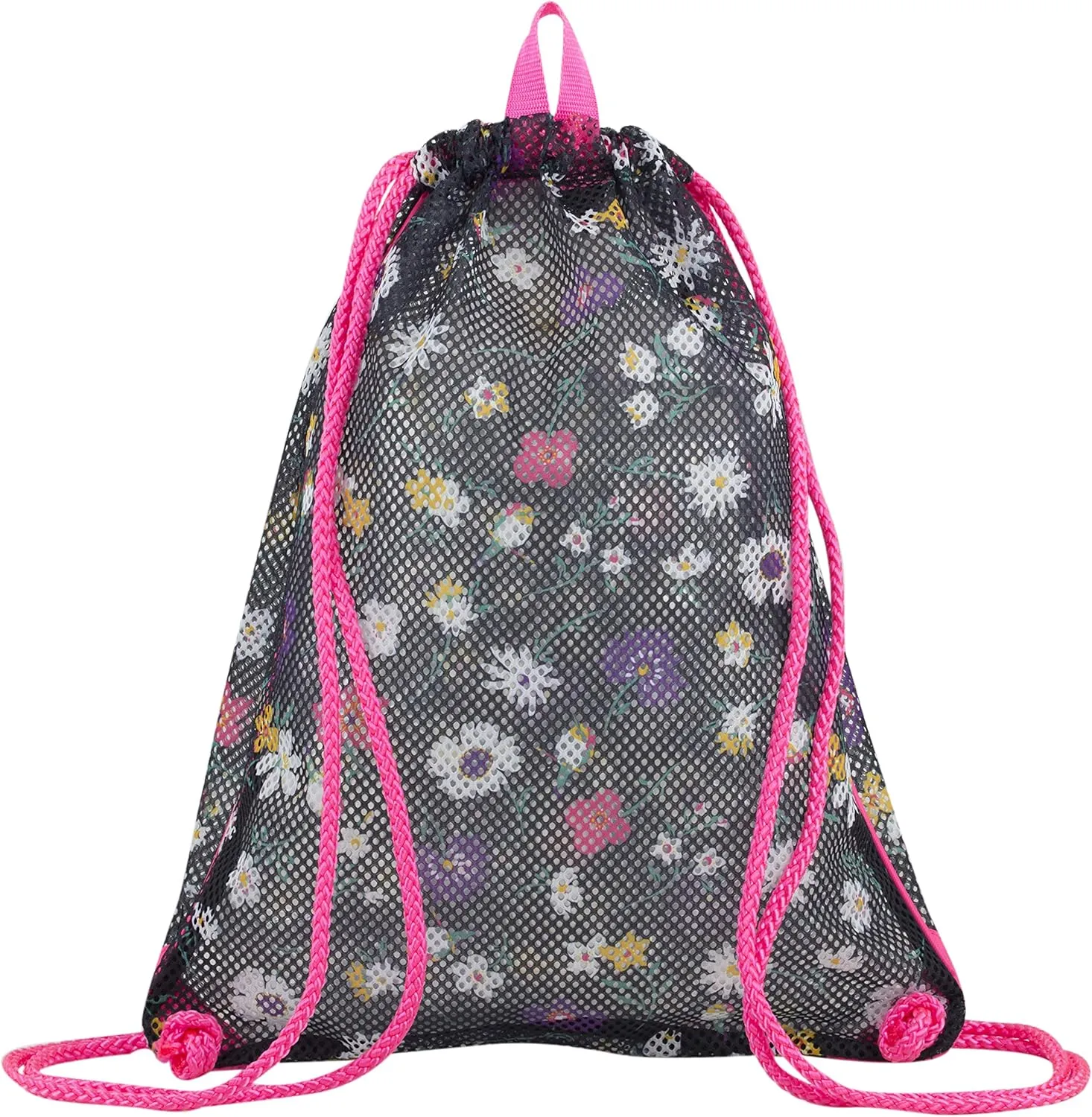 Eastsport Sport Lightweight Mesh Beach Bag Drawstring Sackpack Backpack for Travel, Gym, College, Shopping