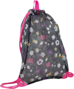 Eastsport Sport Lightweight Mesh Beach Bag Drawstring Sackpack Backpack for Travel, Gym, College, Shopping