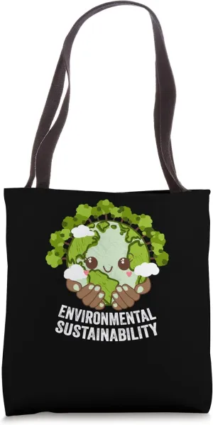 Environmental Sustainability Ecology Sustainable Ecosystem Tote Bag