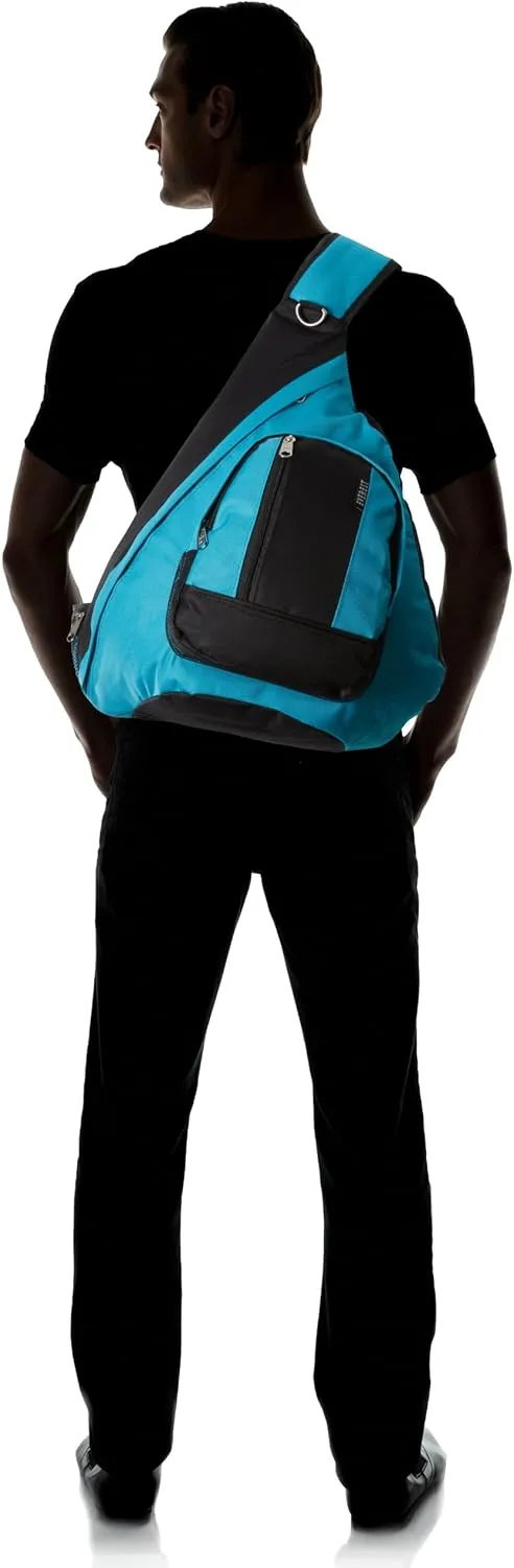 Everest Sling Bag, Turquoise, One Size