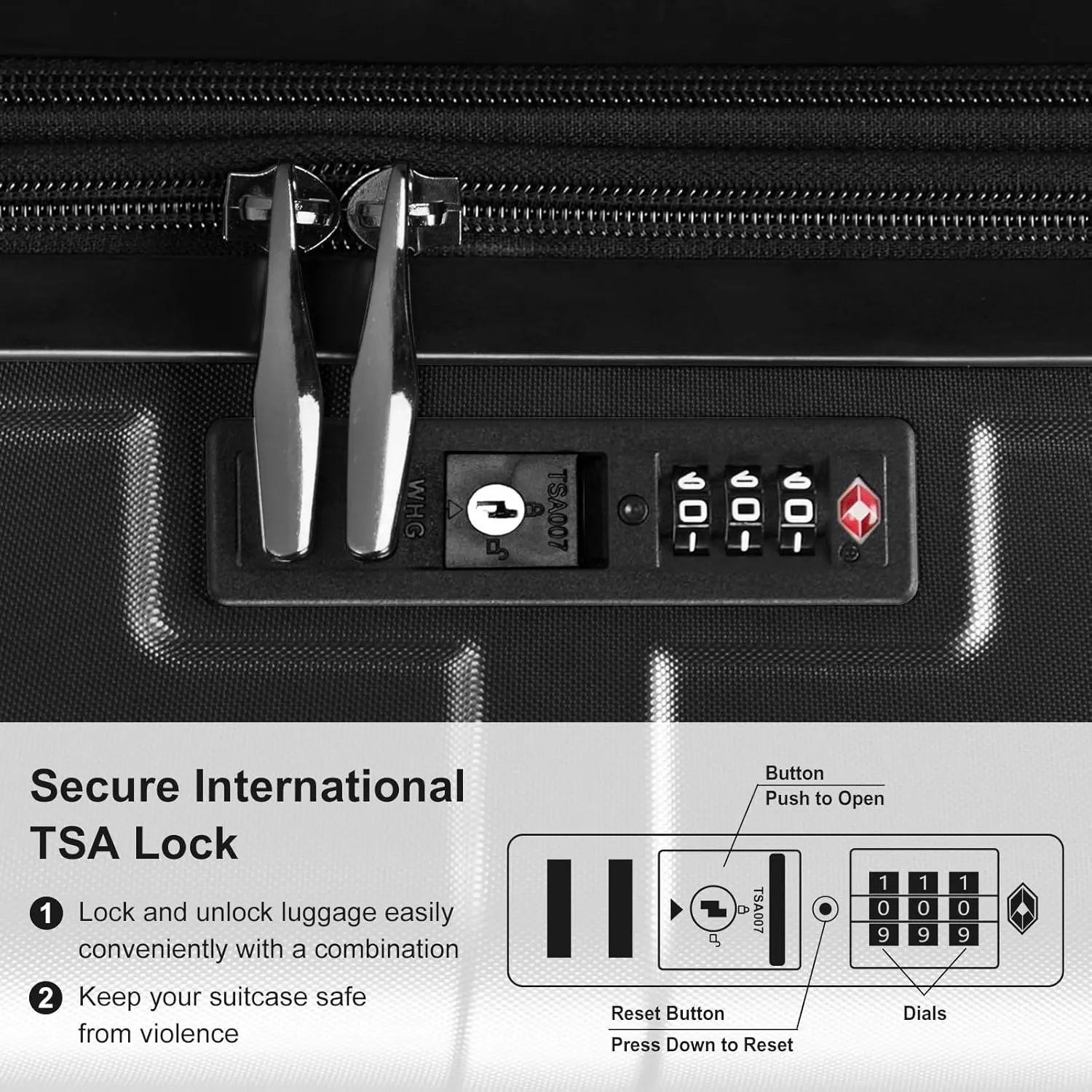Expandable Carry on Luggage 22x14x9 Airline Approved, ABS PC HardShell Small Suitcase with Wheels, Waterproof Durable Carry on Suitcase with TSA Lock for Travel Business - Black, 20In