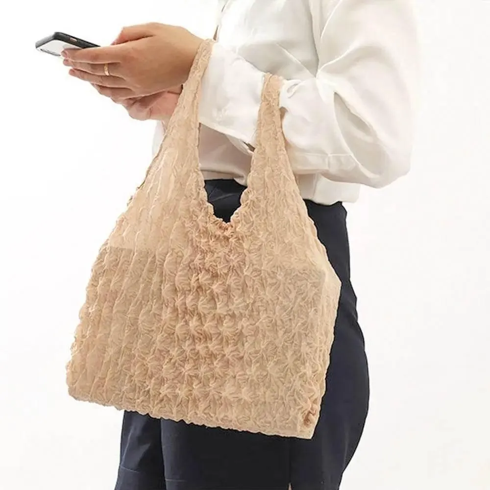 Expandable Grocery Tote - Elastic Shopping Bag for Eco-Friendly Shopping