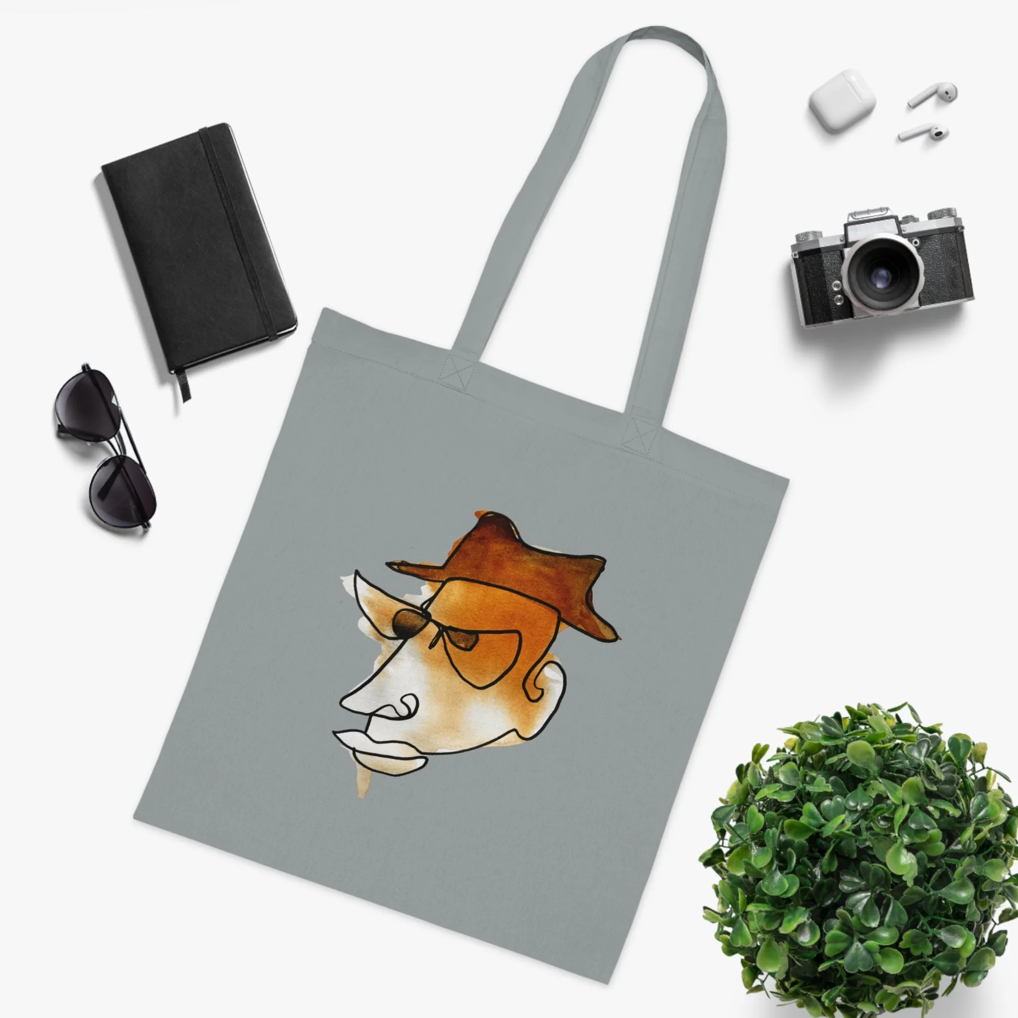Explorer - Versatile 100% Cotton Tote: Vibrant Colors, Light & Practical