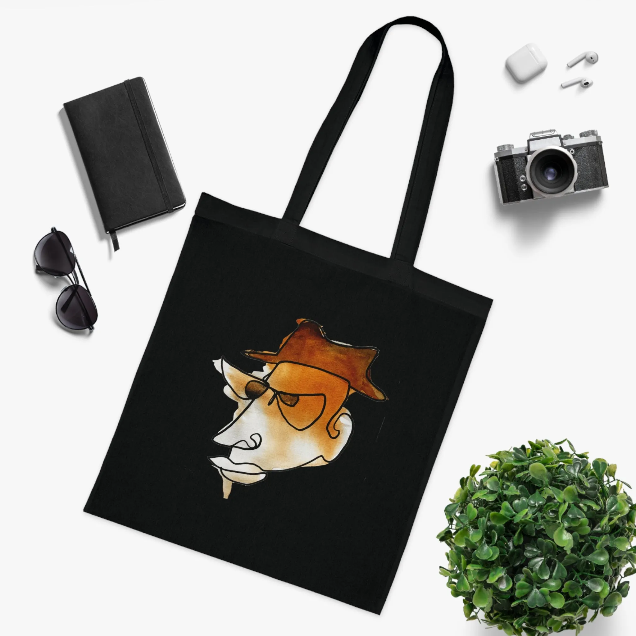Explorer - Versatile 100% Cotton Tote: Vibrant Colors, Light & Practical