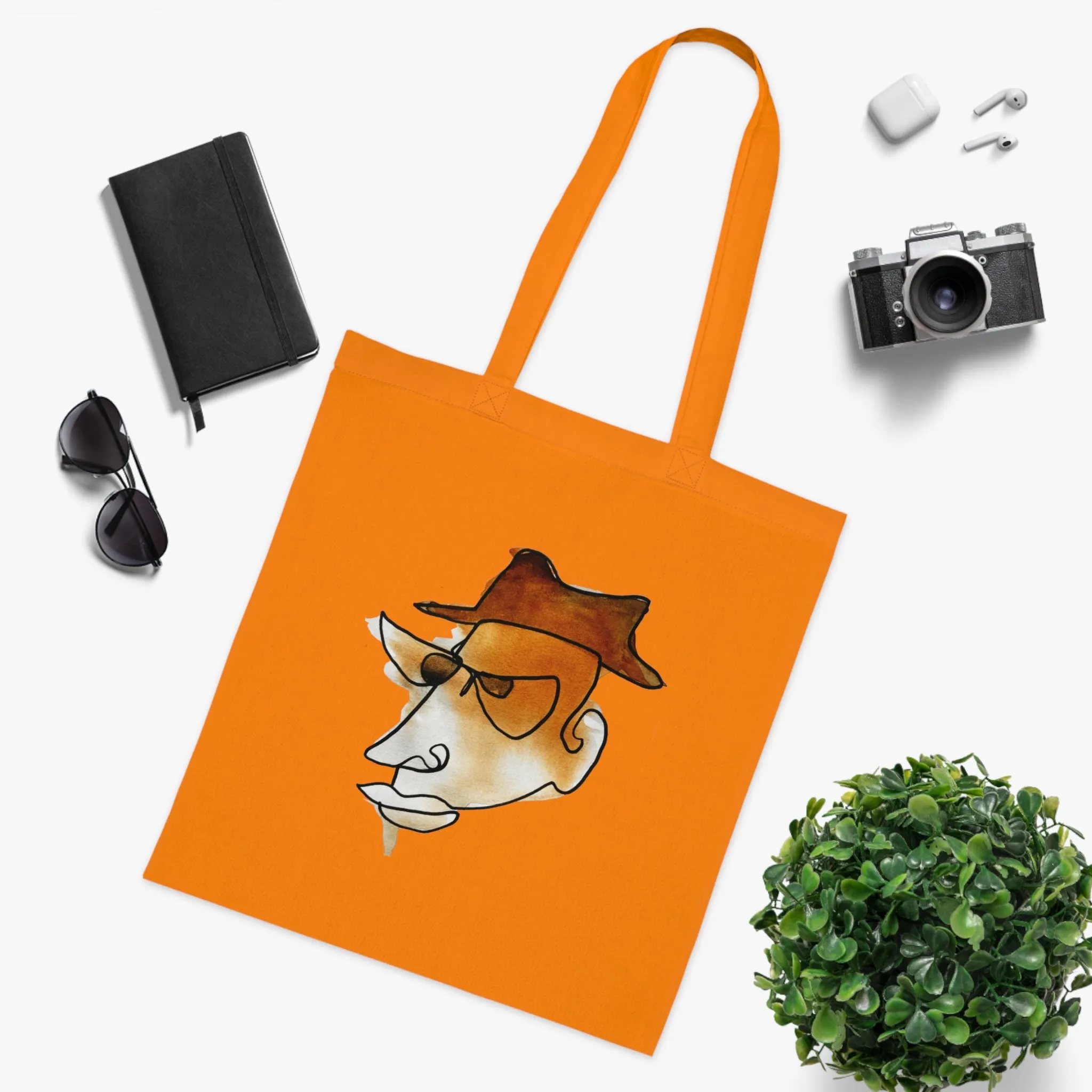 Explorer - Versatile 100% Cotton Tote: Vibrant Colors, Light & Practical