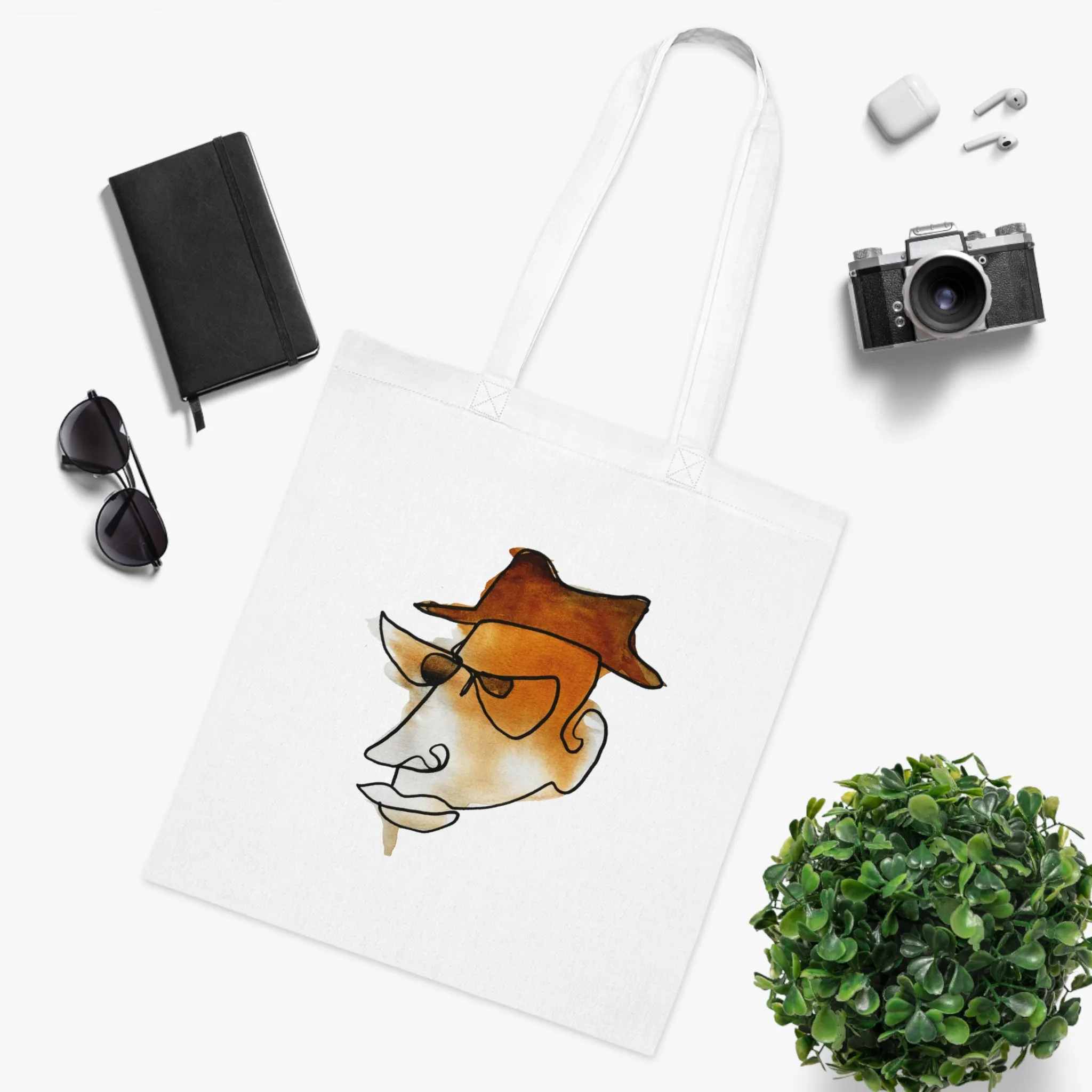 Explorer - Versatile 100% Cotton Tote: Vibrant Colors, Light & Practical