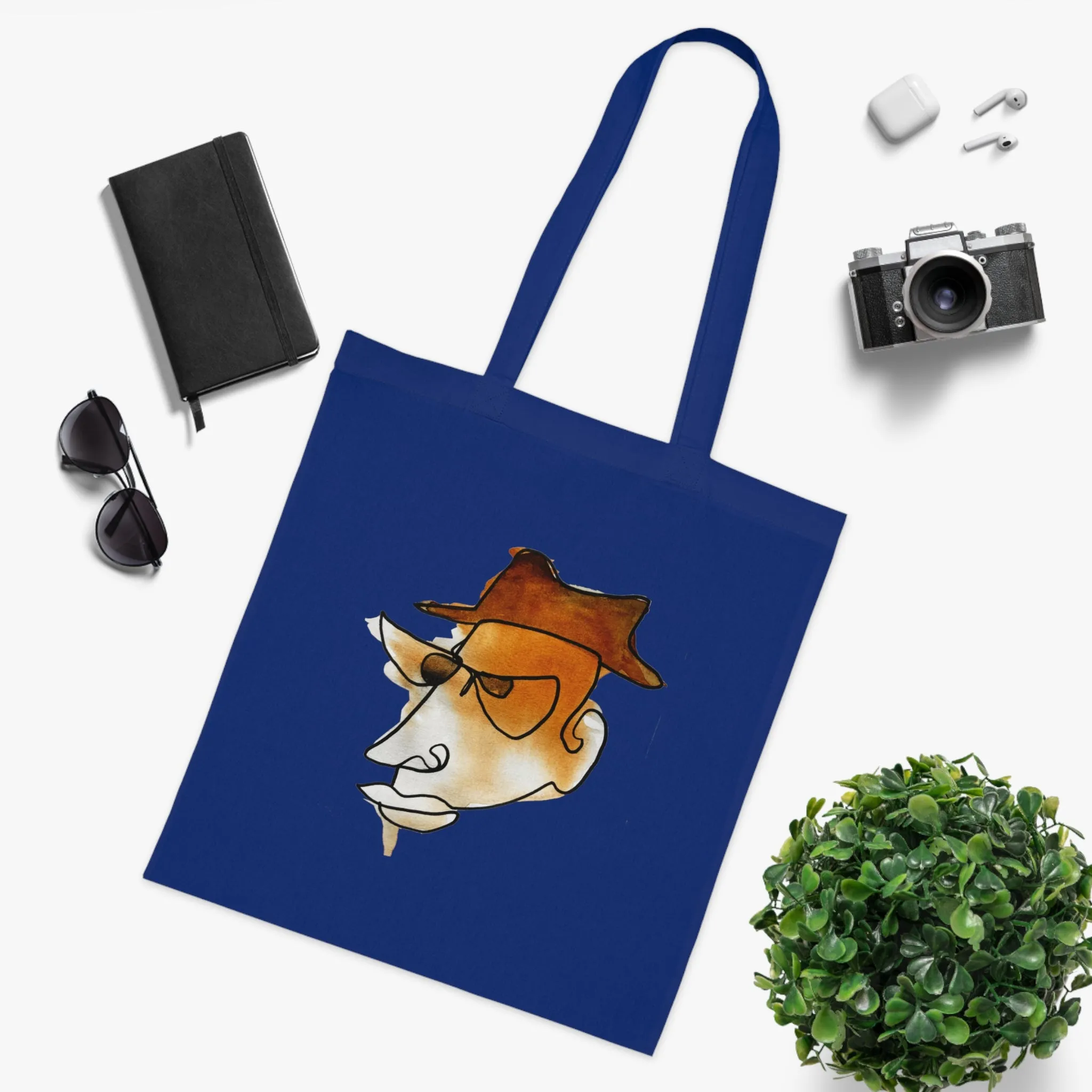 Explorer - Versatile 100% Cotton Tote: Vibrant Colors, Light & Practical