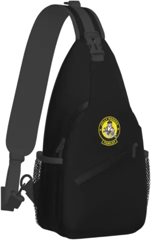 F-14 Tomcat Vf-84 Jolly Rogers Sling Bag for Men, Small Crossbody Sling Bags, Mini Water Resistant Shoulder Daypack for Travel, Anti Thief Chest Bag for Hiking
