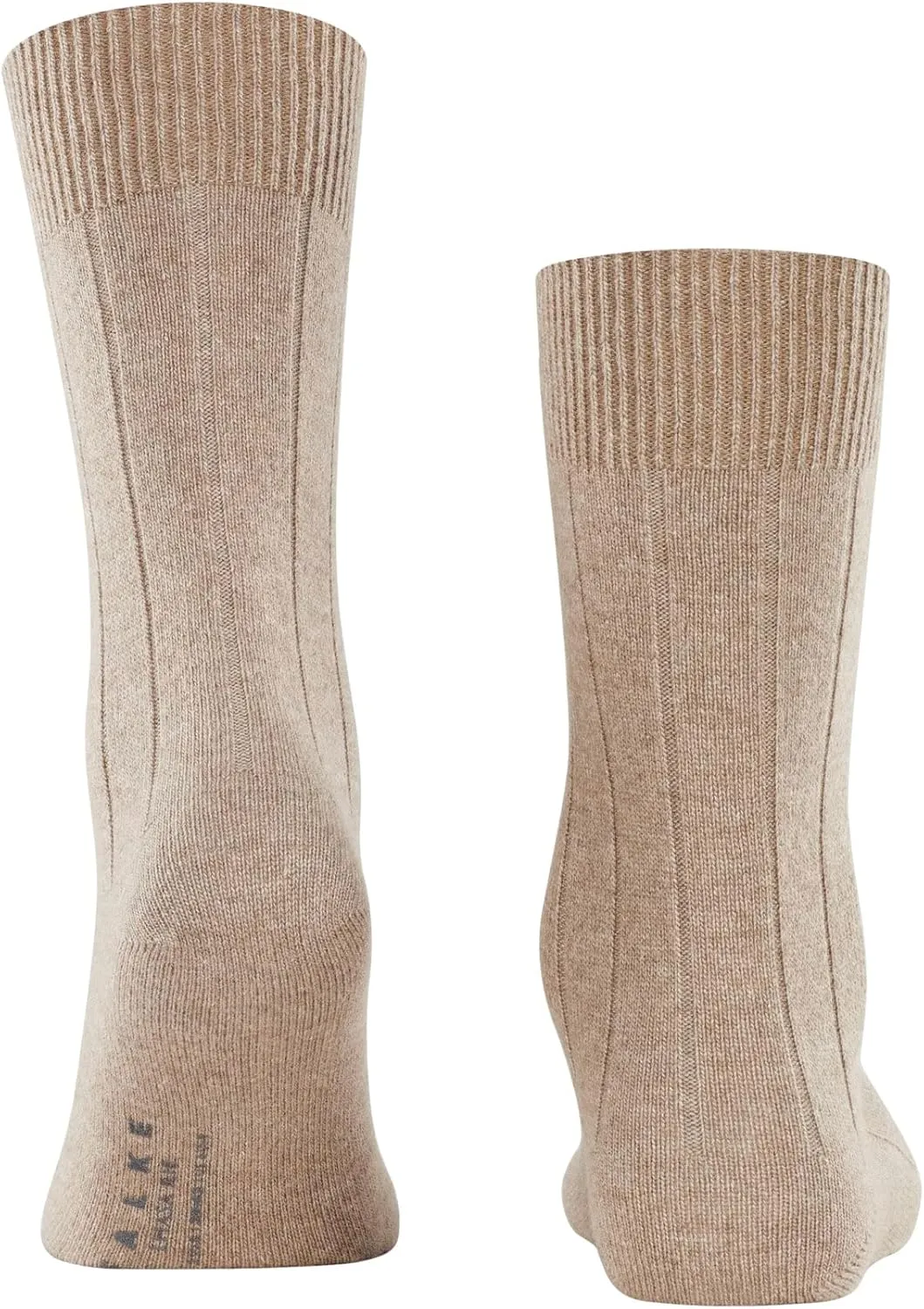 FALKE Men's Lhasa Rib Socks, Wool Cashmere, Business Casual, 1 Pair