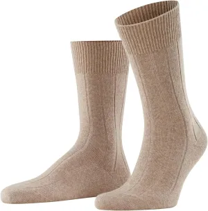 FALKE Men's Lhasa Rib Socks, Wool Cashmere, Business Casual, 1 Pair