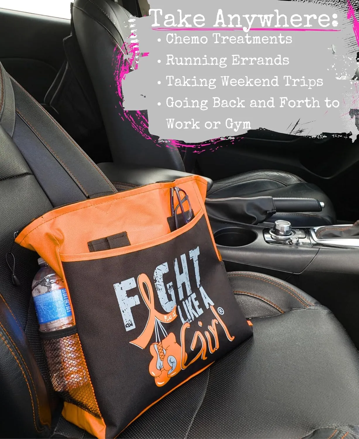 Fight Like a Girl Knockout Dakota 5-Pocket Tote Bag