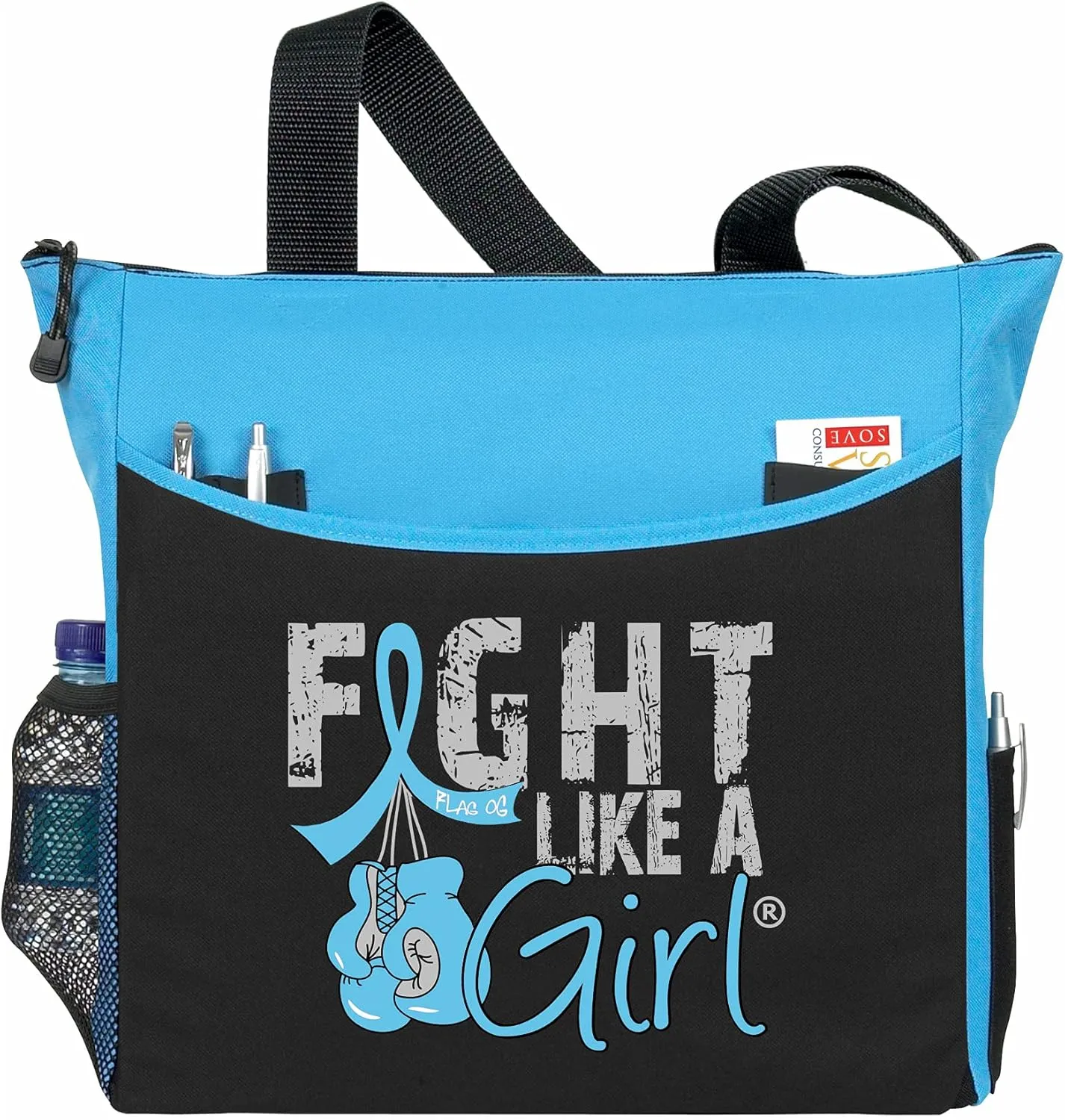 Fight Like a Girl Knockout Dakota 5-Pocket Tote Bag