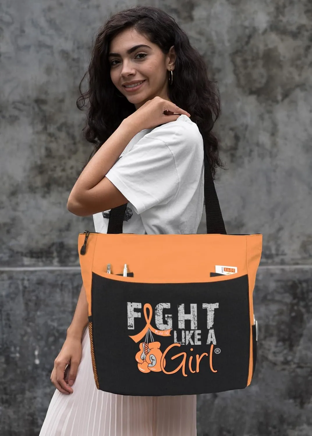 Fight Like a Girl Knockout Dakota 5-Pocket Tote Bag