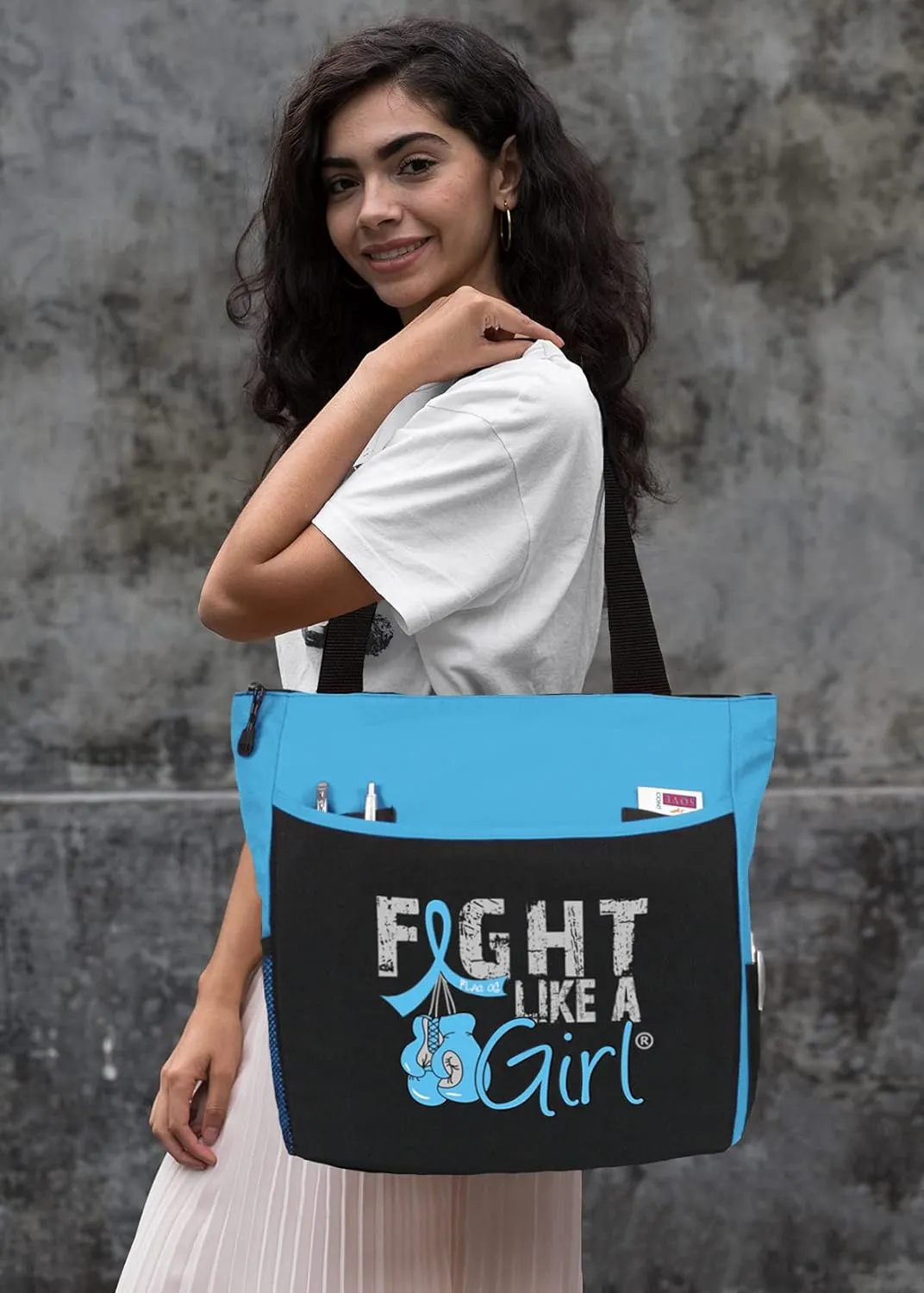 Fight Like a Girl Knockout Dakota 5-Pocket Tote Bag