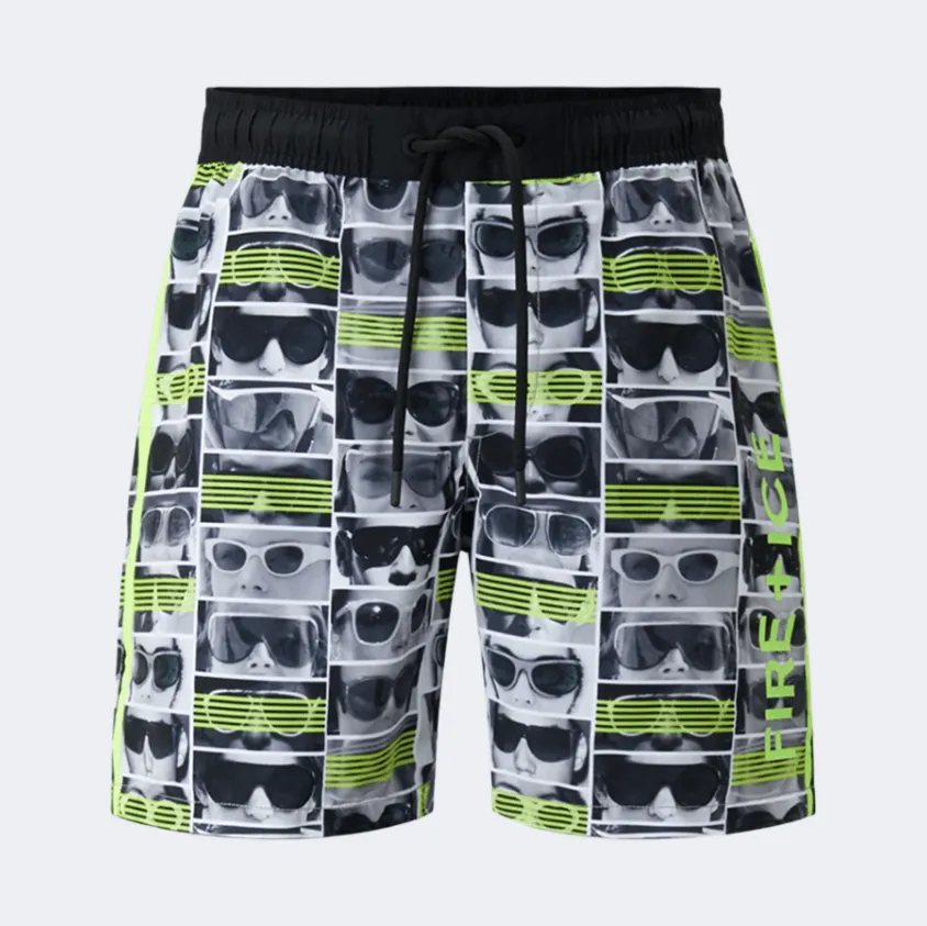 Fire And Ice Sorin Men Beach Swim Short Black