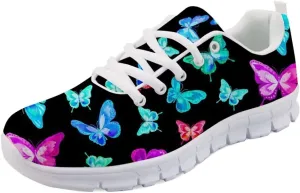Forchrinse Hawaiian Corgi Palm Running Shoes for Men Women Soft Sports Gym Jogging Athletic Shoes