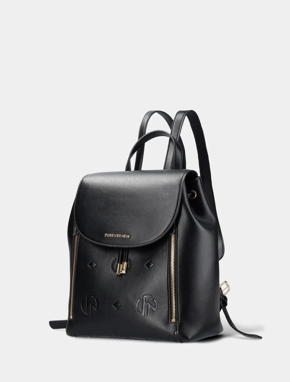 Forever New Priya Embossed Print Backpack