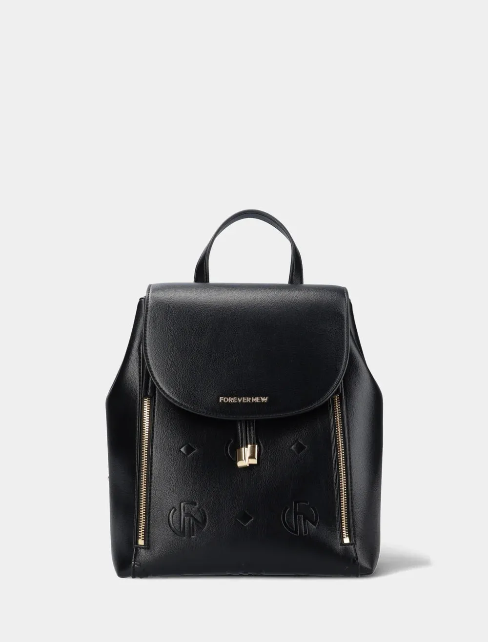 Forever New Priya Embossed Print Backpack