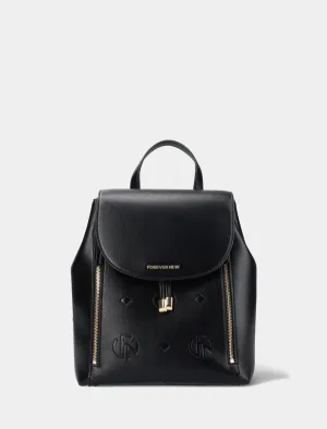 Forever New Priya Embossed Print Backpack