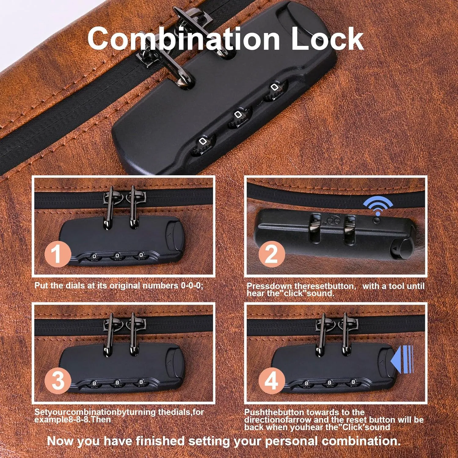Free Boy Smell Proof Bags 11.8"x8.6"Durable Odor Proof Stash Bag with Combination Lock,Smell Odor Case Container