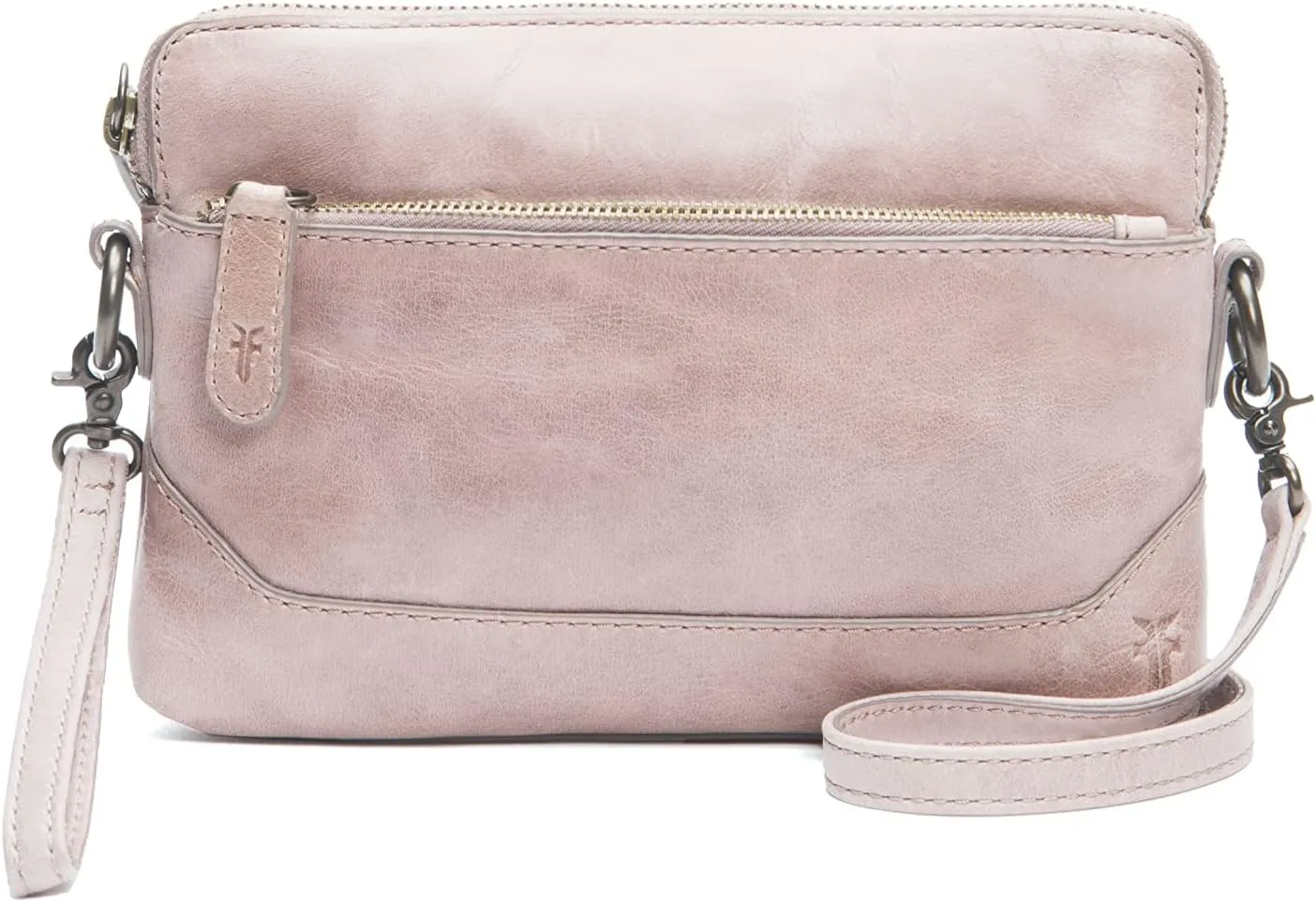Frye Womens Melissa Wristlet Crossbody, Mushroom, One Size US