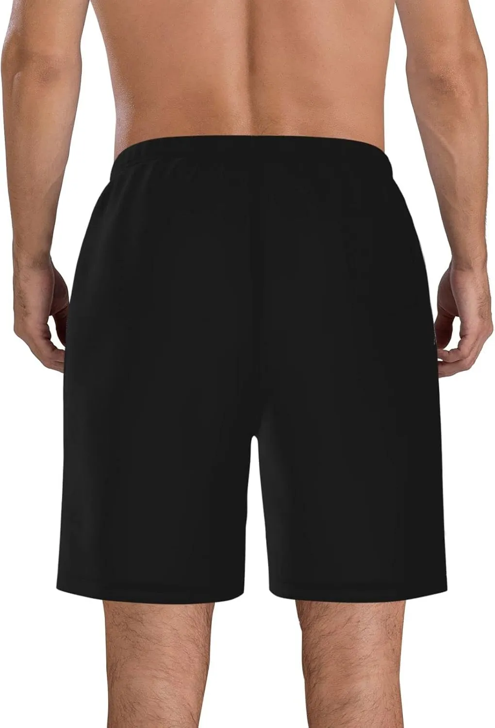 Funny Garbage Truck Mens Swim Trunks 7 Inch Quick Dry Board Shorts with Mesh Lining Fit Surf Shorts with Pockets