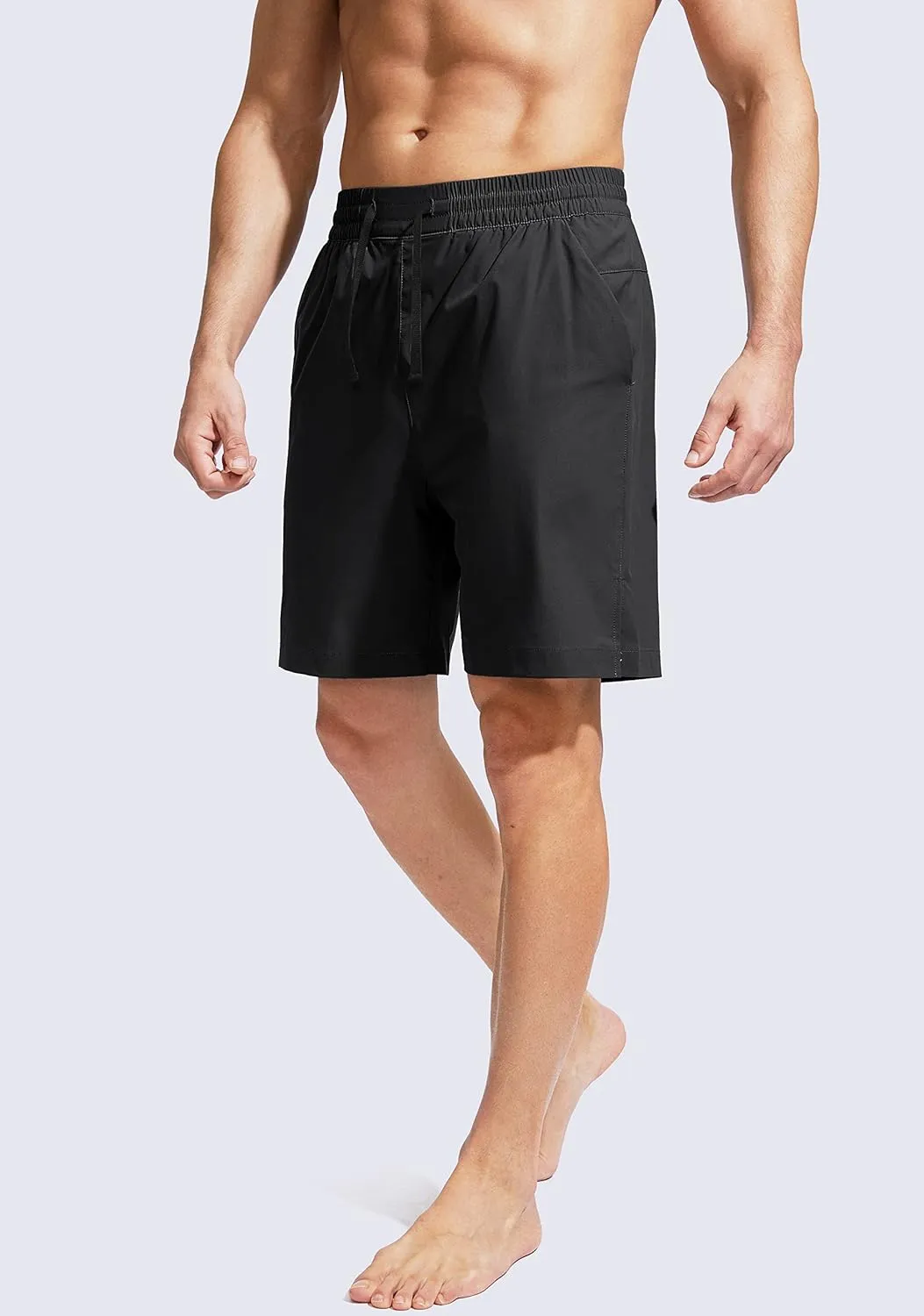 G Gradual Men's Swim Trunks Quick Dry Bathing Suit Beach Board Shorts for Men with Zipper Pockets and Mesh Lining
