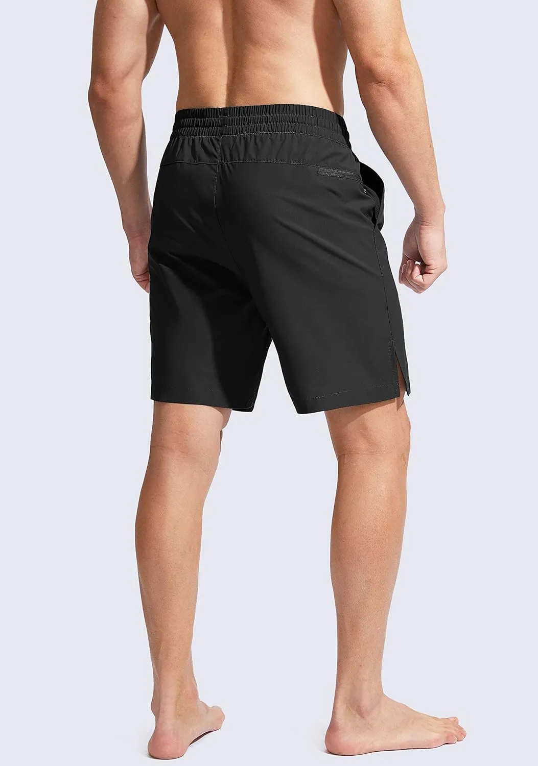 G Gradual Men's Swim Trunks Quick Dry Bathing Suit Beach Board Shorts for Men with Zipper Pockets and Mesh Lining