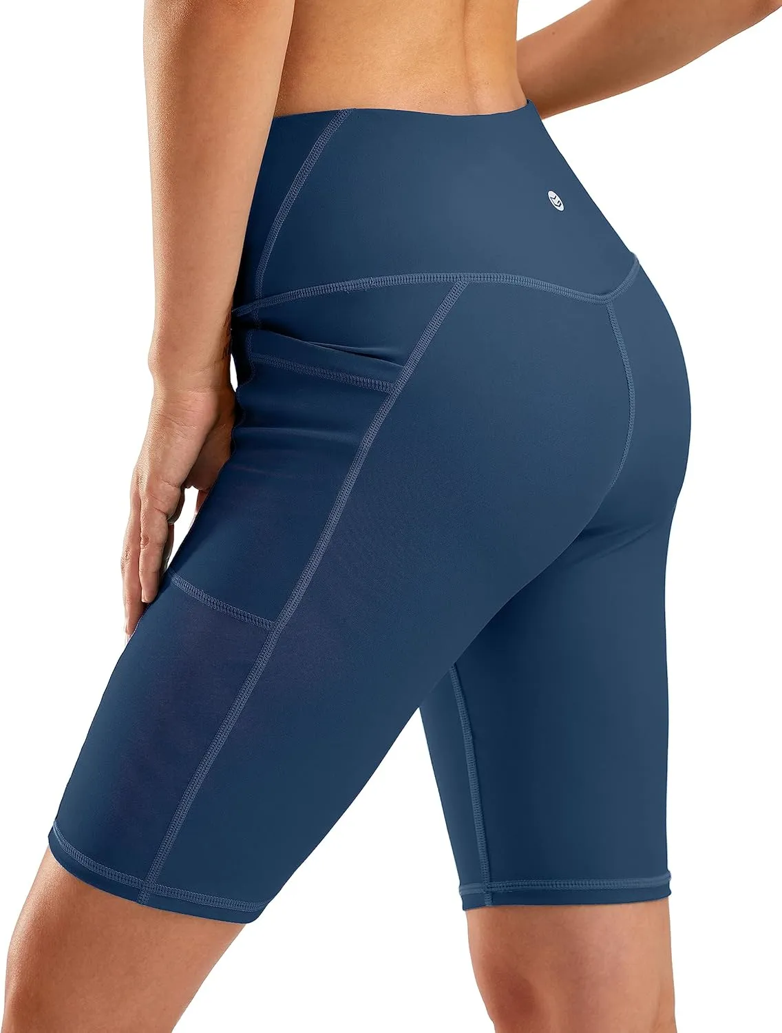 G Gradual Women's 9" High Waisted Swim Board Shorts Tummy Control Swimsuit Bottoms for Women with Liner Pockets