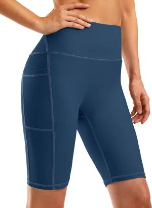 G Gradual Women's 9" High Waisted Swim Board Shorts Tummy Control Swimsuit Bottoms for Women with Liner Pockets