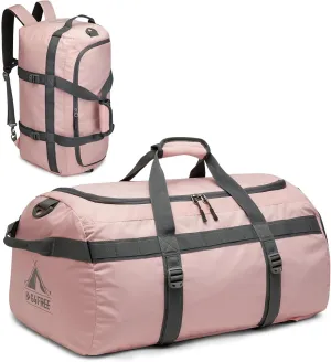 G4Free Gym Bag for Women Men 45L Duffle Backpack with Shoe Compartment Water Resistant Travel Weekender Bag