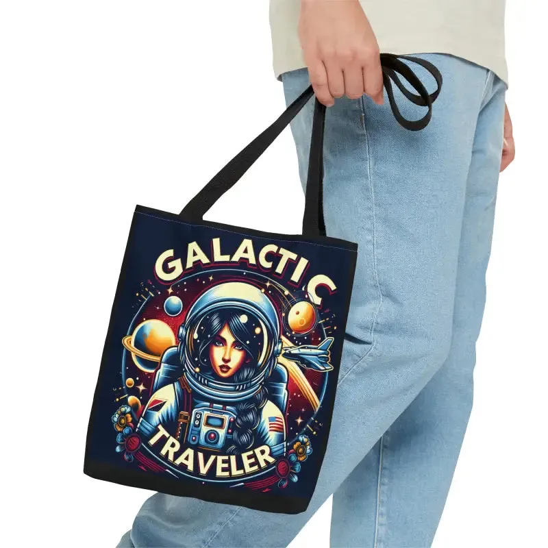 Galactic Traveler Aop Tote Bag Elevates Every Look