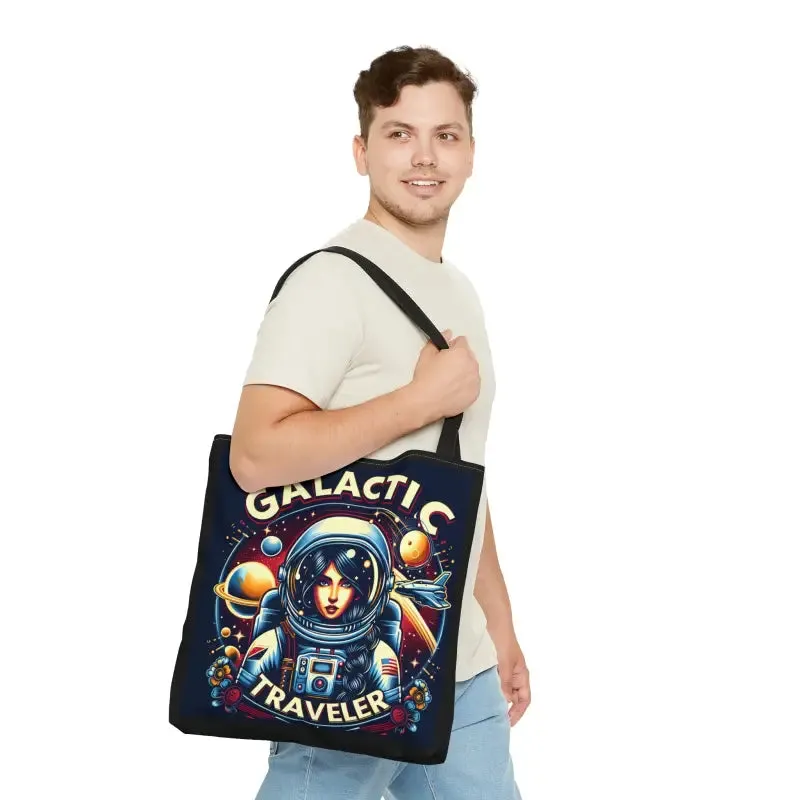 Galactic Traveler Aop Tote Bag Elevates Every Look